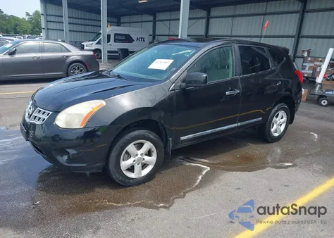 2013 Nissan Rogue S из США, поврежденный, VIN JN8AS5MT2DW533975